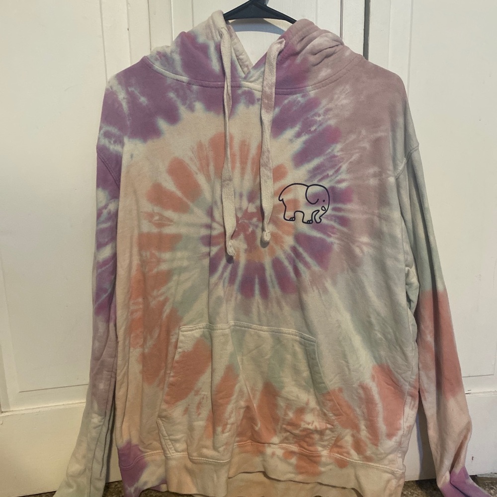 Ivory Ella tie-dye sweatshirt